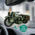Personalized Army Military Motorcycle Ornament