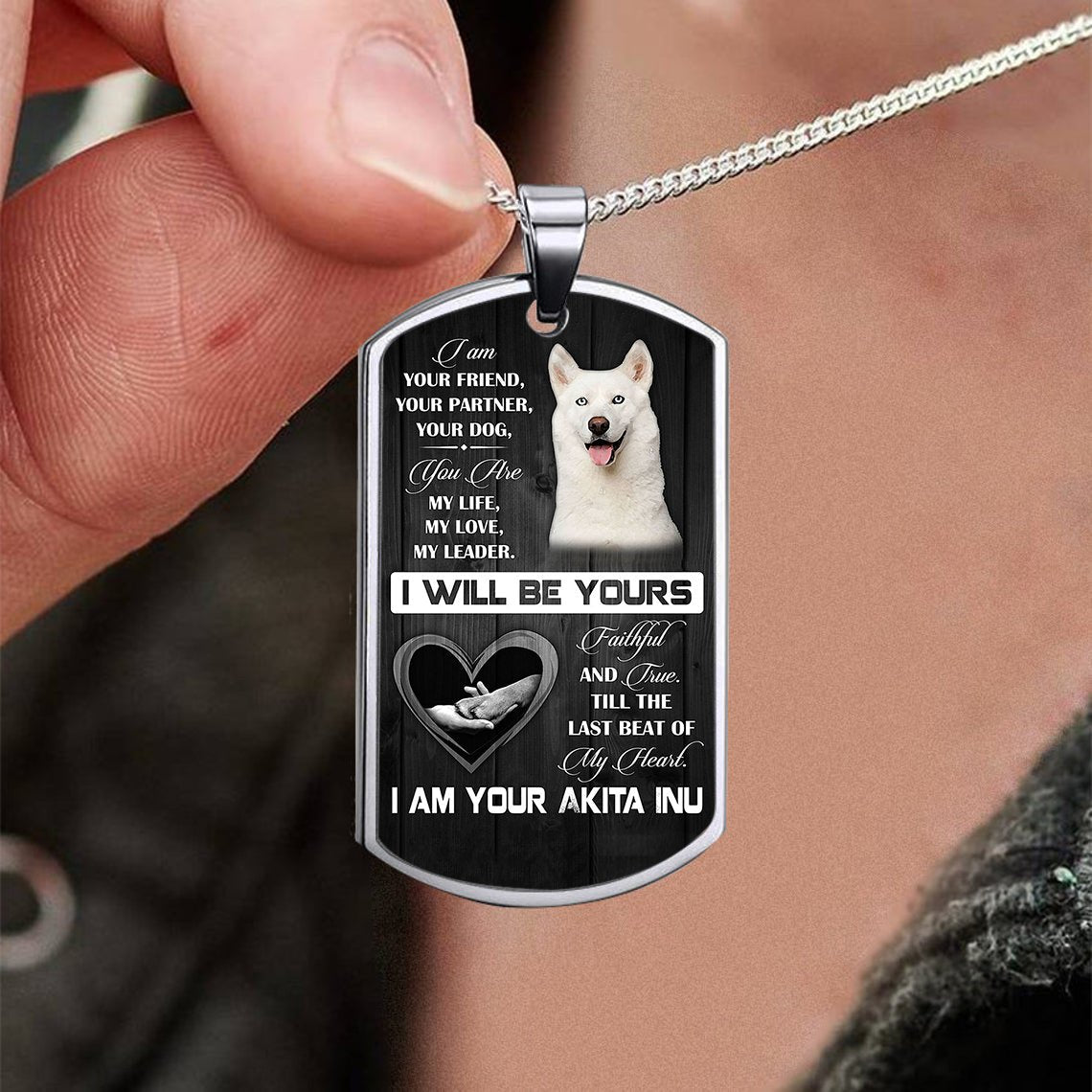 Siberian Husky-I will be yours-Luxury Necklace