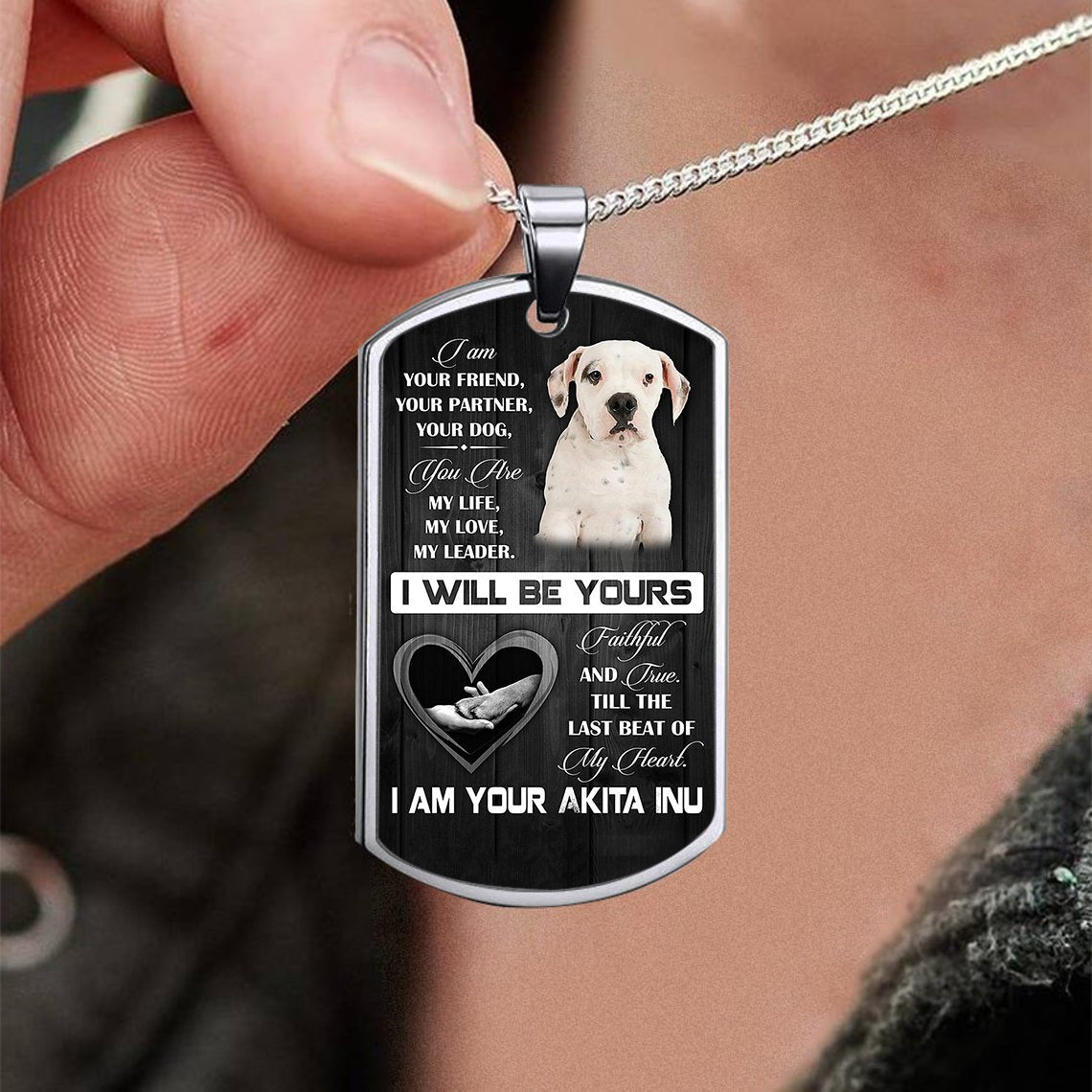 American Bulldog-I will be yours-Luxury Necklace