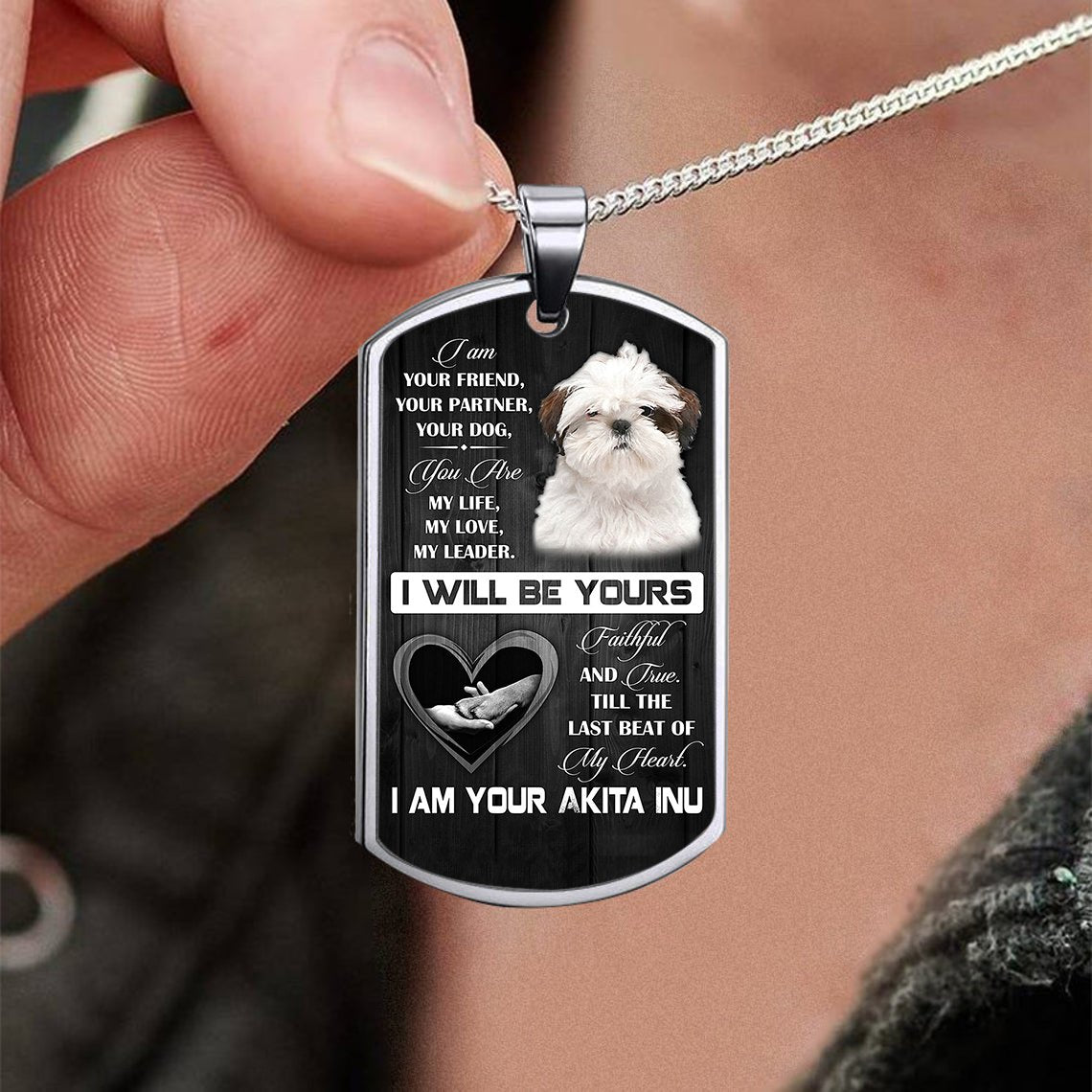 Shih Tzu 1-I will be yours-Luxury Necklace
